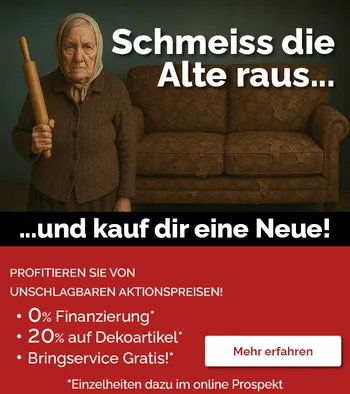 Möbelaktion - Jetzt Sonderpreise auf Sofas und Couches